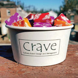 6 oz. Custom Printed Recyclable Paper Food Container - THE CUP STORE