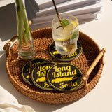 4" Custom Printed Medium Weight Round Coaster - THE CUP STORE