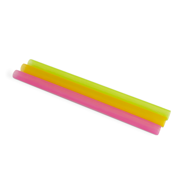 8" Neon Plastic Straw - 042200 - THE CUP STORE
