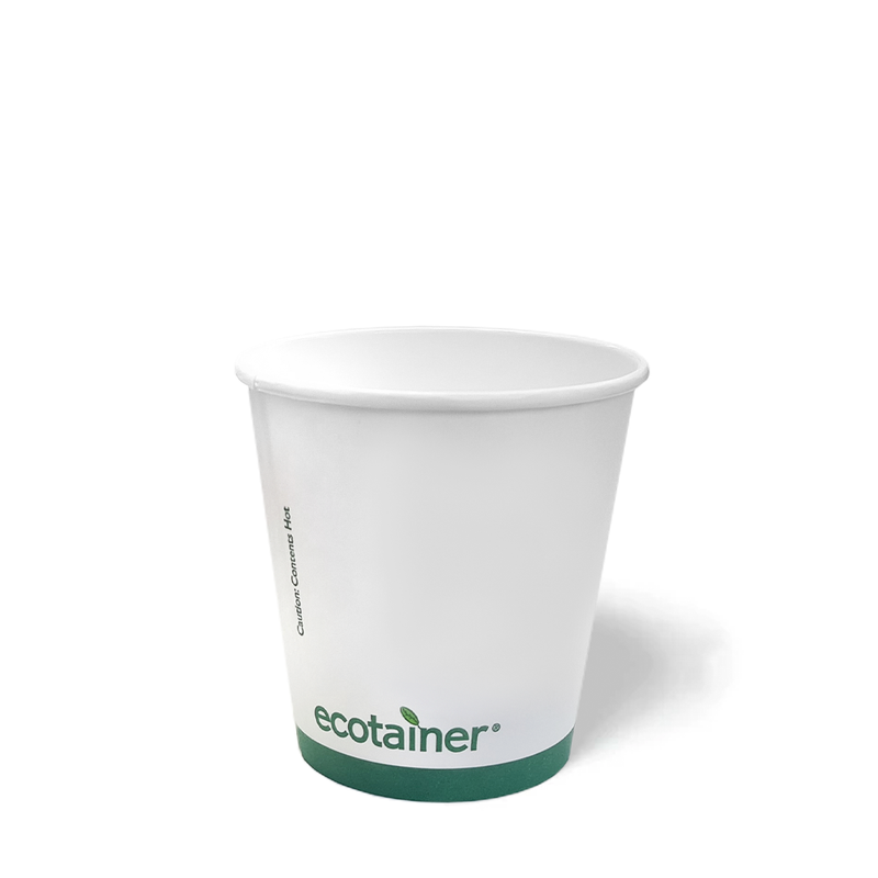 10 oz. Blank Compostable Paper Cup