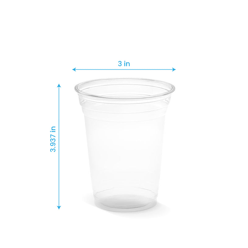 10 oz. Blank Recyclable Plastic Cup