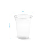 10 oz. Blank Recyclable Plastic Cup - THE CUP STORE