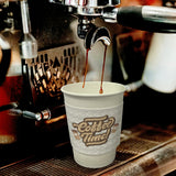 Custom Printed White Coffee Sleeve - THE CUP STORE