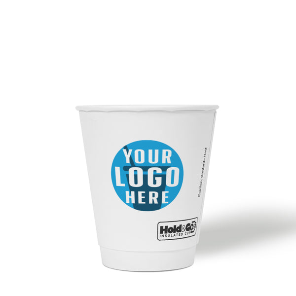 12 oz. Custom Printed Recyclable Double Walled Paper Cup