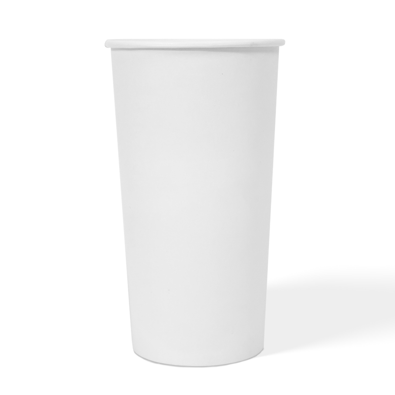 20 oz. Blank Recyclable Paper Cup | THE CUP STORE