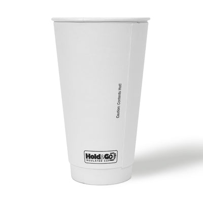 20 oz. Blank Recyclable Double Walled Paper Cup