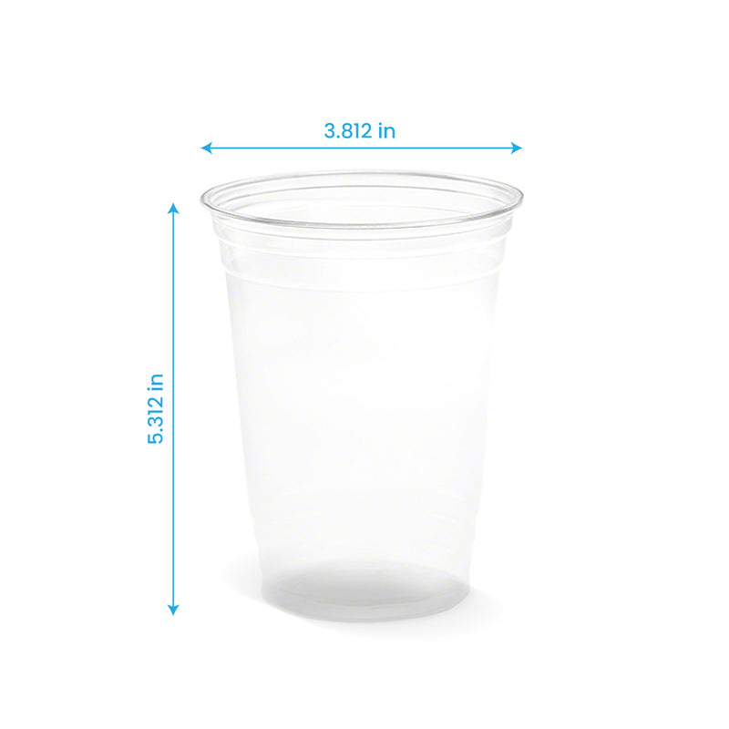 20 oz. Blank Recyclable Plastic Cup