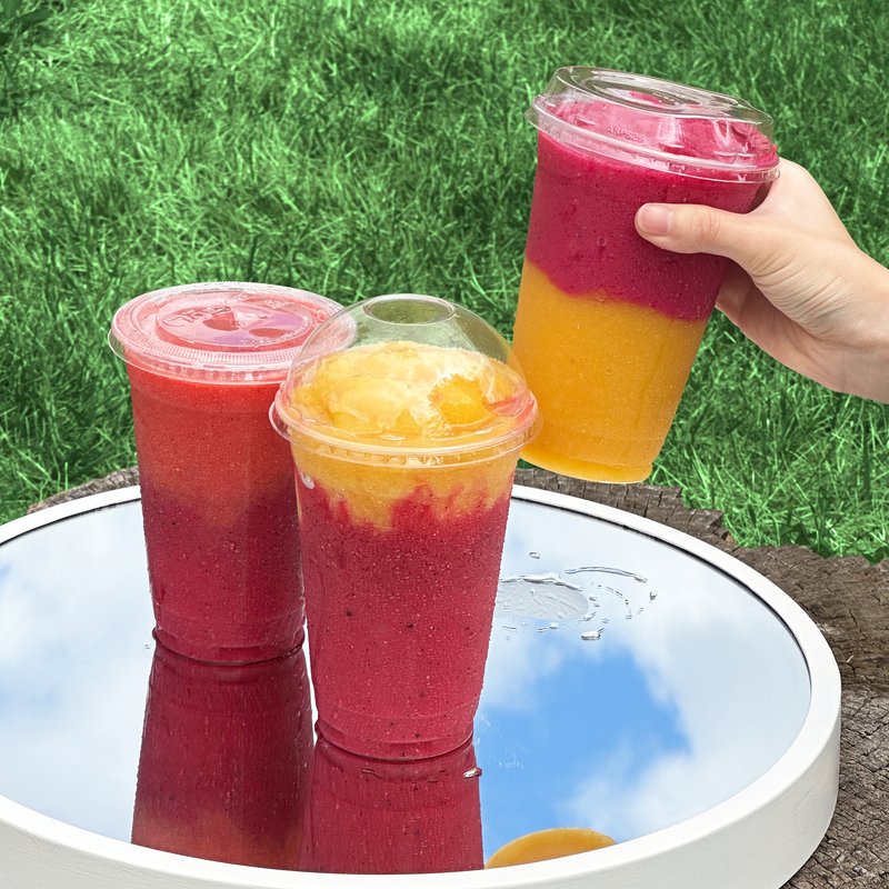 20 oz. Blank Compostable Plastic Cup