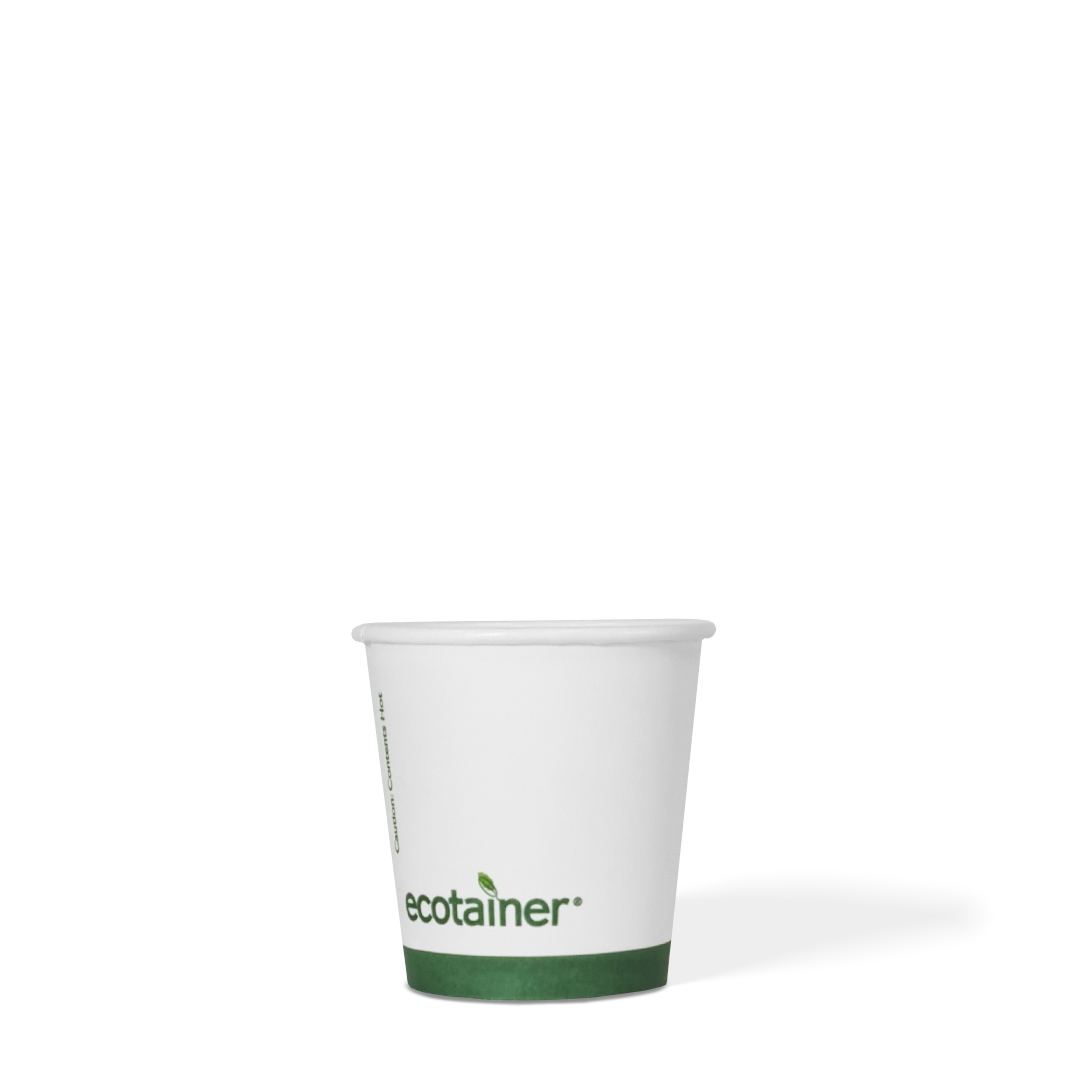4 oz. Blank Compostable Paper Cup | THE CUP STORE