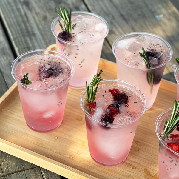 7 oz. Blank Compostable Plastic Cup