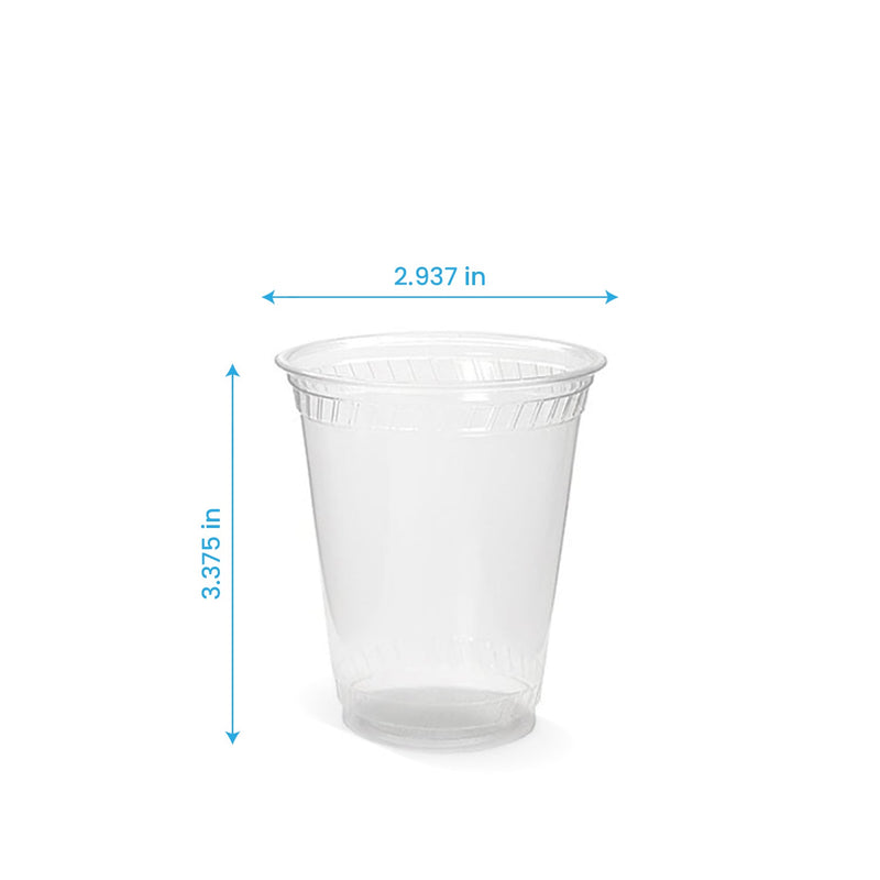 7 oz. Blank Recyclable Plastic Cup - THE CUP STORE
