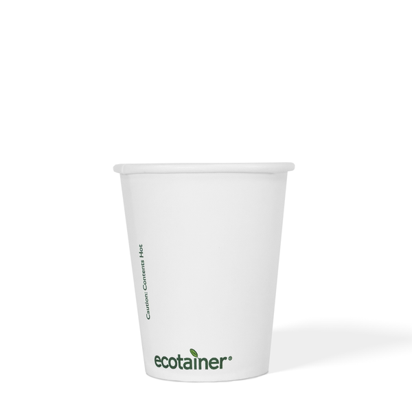 8 oz. Blank Compostable Paper Cup