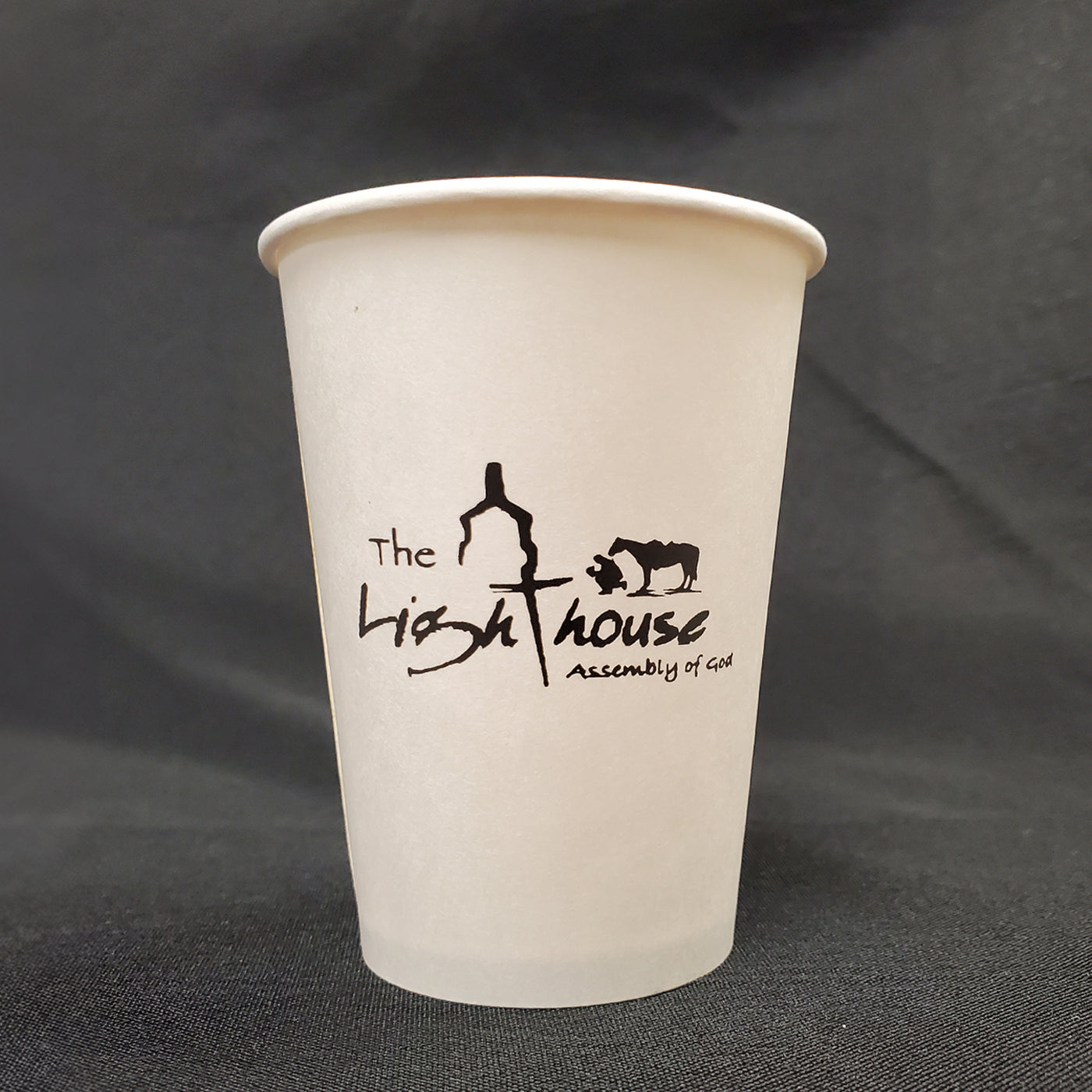 8 oz. Custom Printed Recyclable Paper Cup 100/Pack