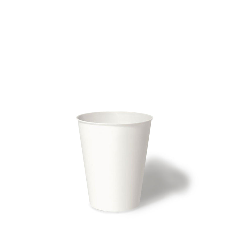 8 oz. Blank Recyclable Paper Cup - THE CUP STORE