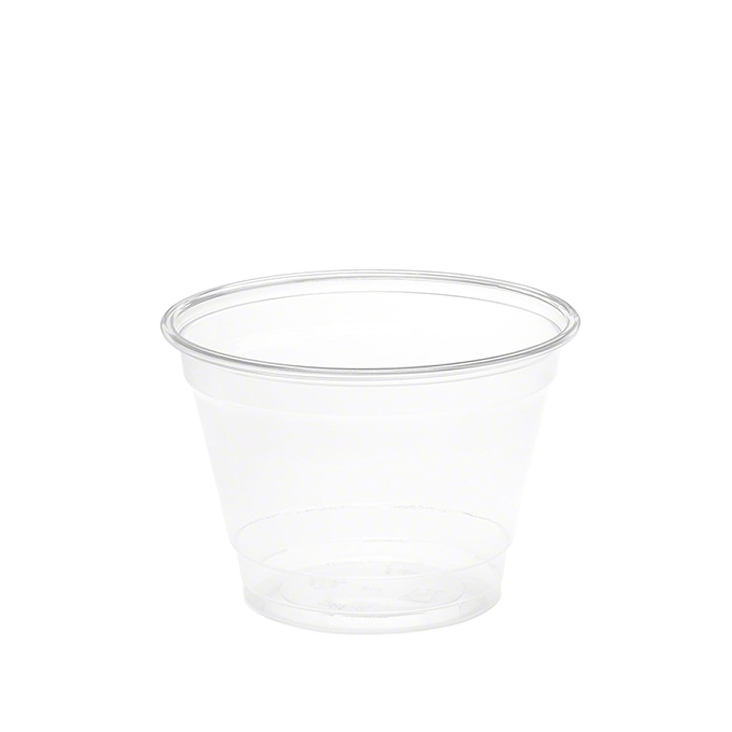 Visage Clear Plastic Top Hat 2-in-1 Straw or Sippy Cup Lid - Fits 9, 12 and 16 oz - 1000 Count Box