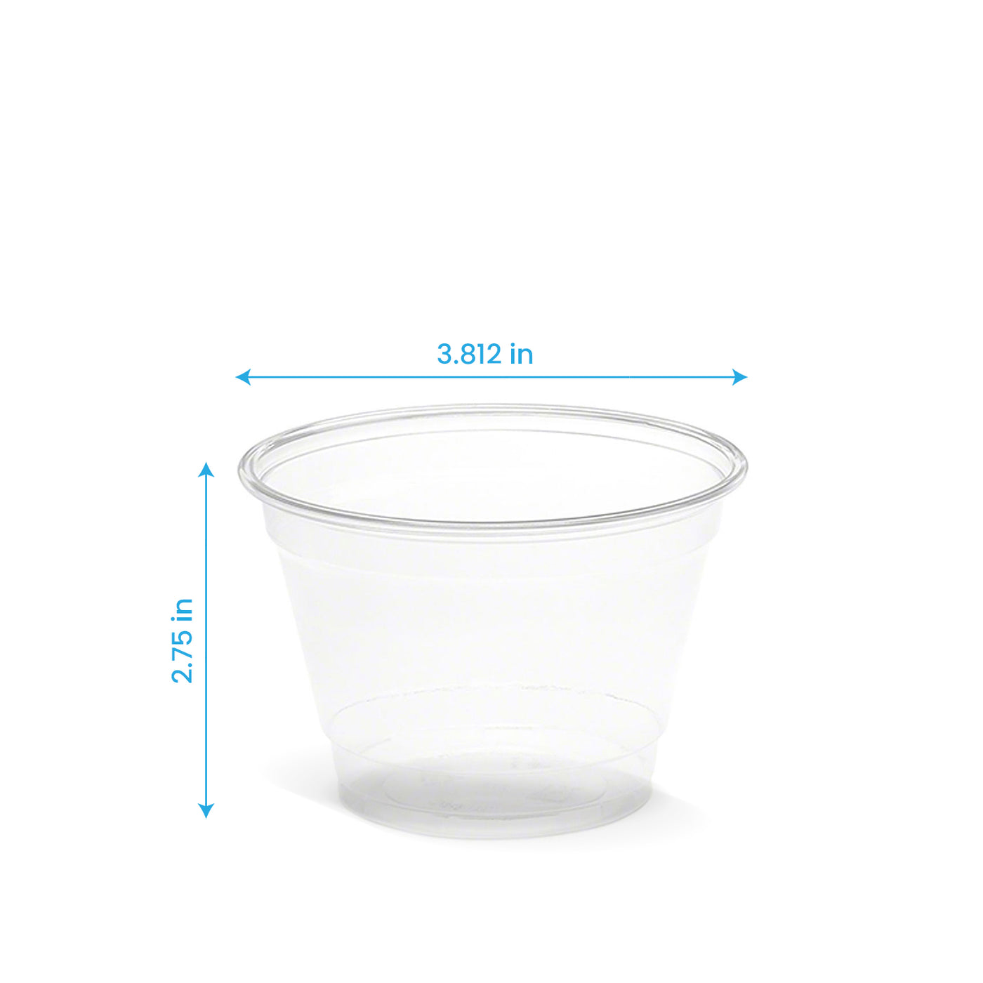9 oz square plastic tumblers 9 oz. Blank Recyclable Plastic Cup