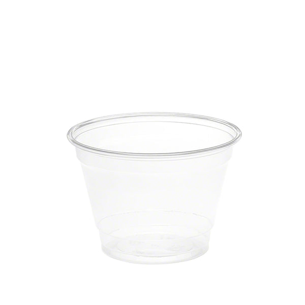 9 oz. Blank Recyclable Plastic Cup - THE CUP STORE