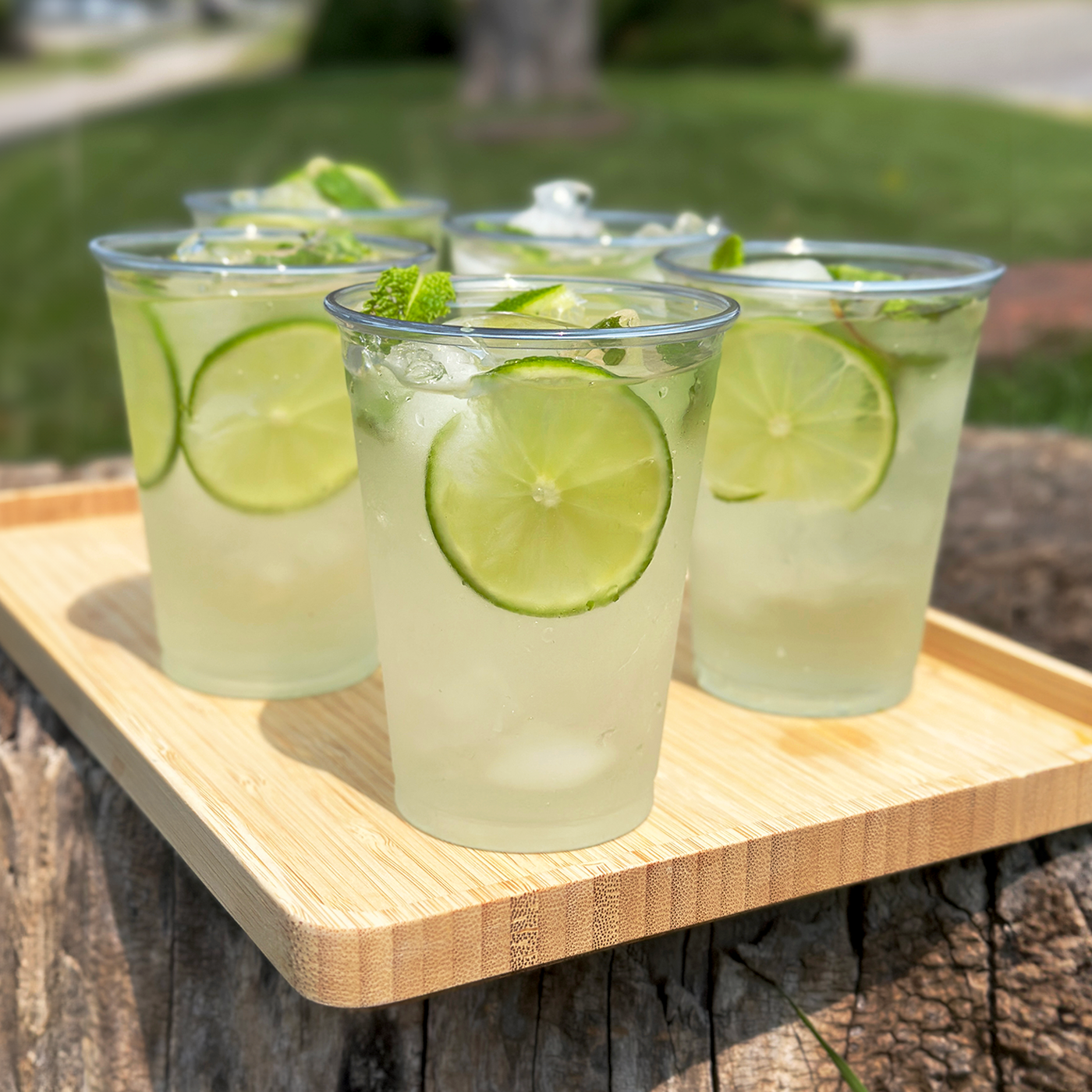 10 oz. Blank Recyclable Plastic Cup | THE CUP STORE