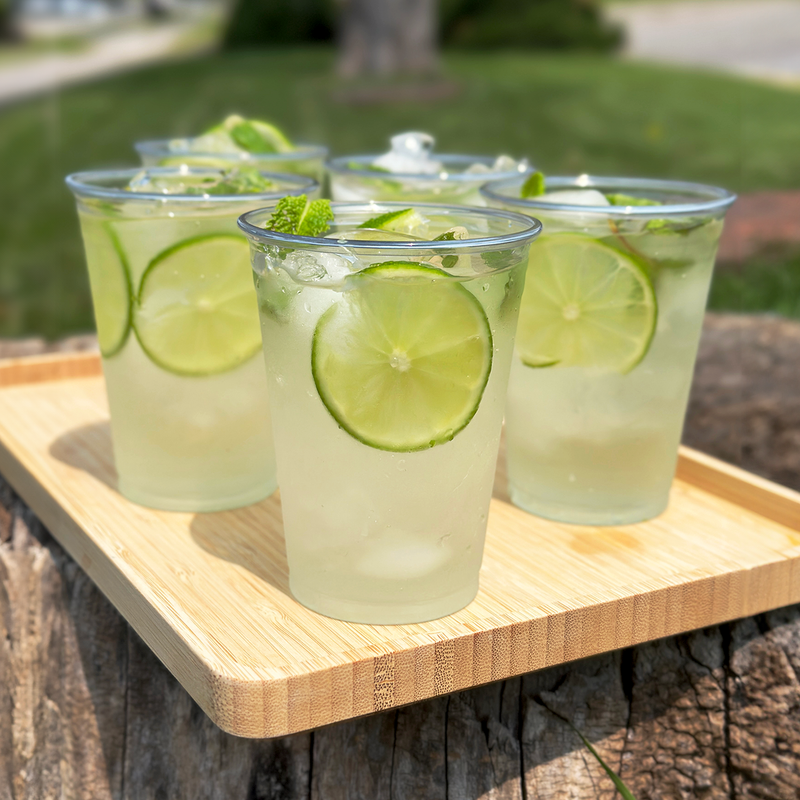 10 oz. Blank Recyclable Plastic Cup | THE CUP STORE
