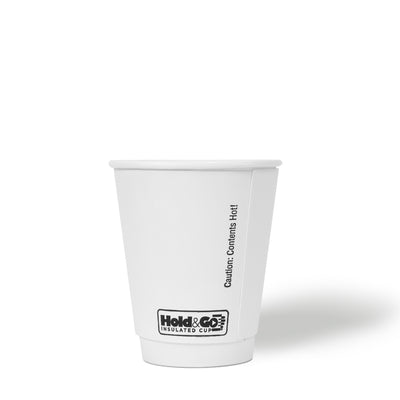12 oz. Premium Blank Recyclable Double Walled Paper Cup
