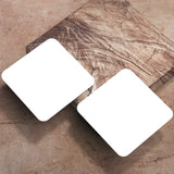 4" Blank Medium Weight Square Coaster - THE CUP STORE