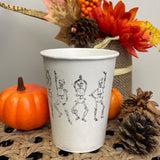 12 oz. Holiday Recyclable Paper Cup - Halloween Bone To Be Wild - THE CUP STORE