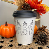 12 oz. Holiday Recyclable Paper Cup - Halloween Bone To Be Wild - THE CUP STORE