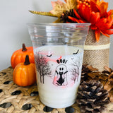 16 oz. Holiday Recyclable Plastic Cup - Halloween More Boos Please - THE CUP STORE