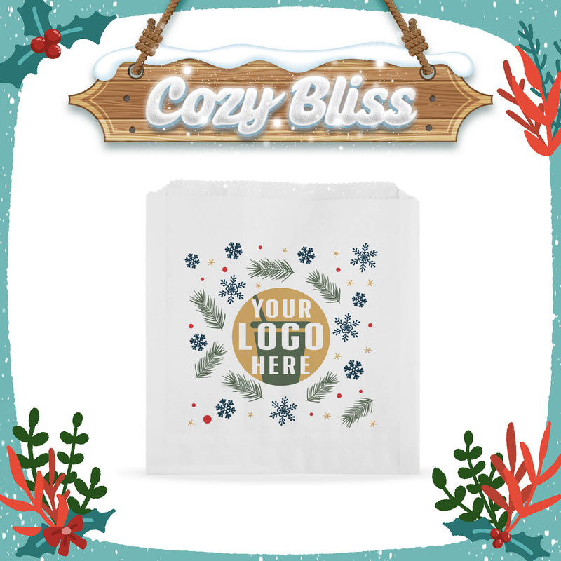 Holiday Regular Paper Sandwich Bag – Custom Cozy Bliss
