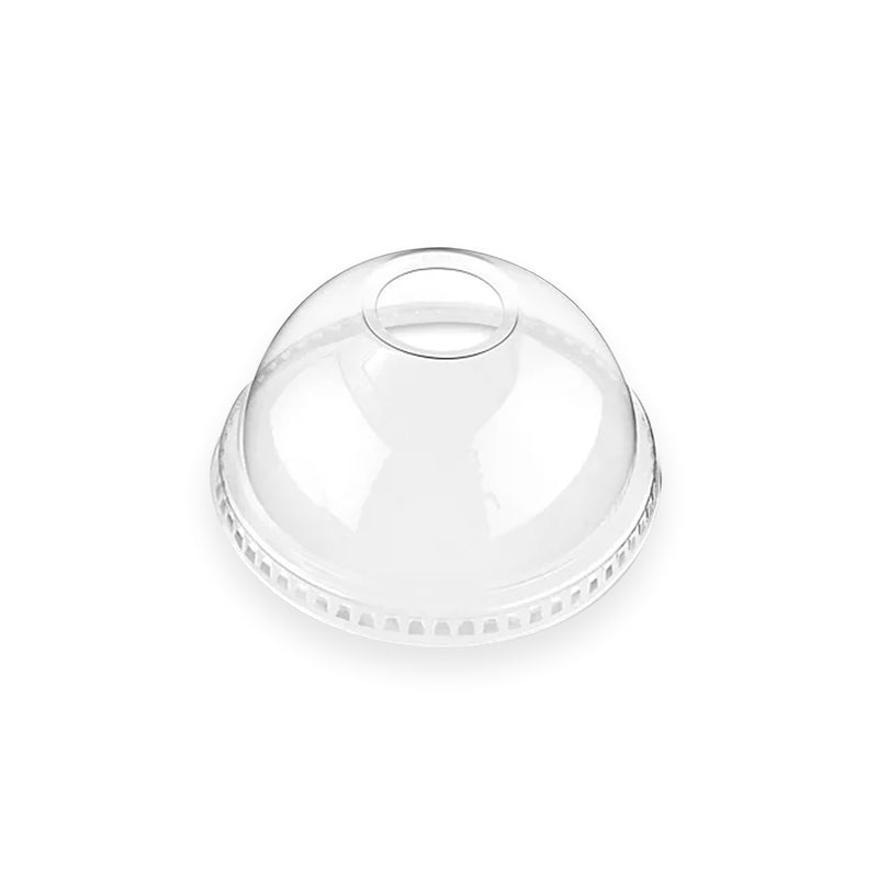 Dome Lid For 9/12/16/20/24 oz. Recyclable Plastic Cup 1000/Case