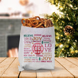Holiday Regular Paper Sandwich Bag – Custom Holiday Spirit