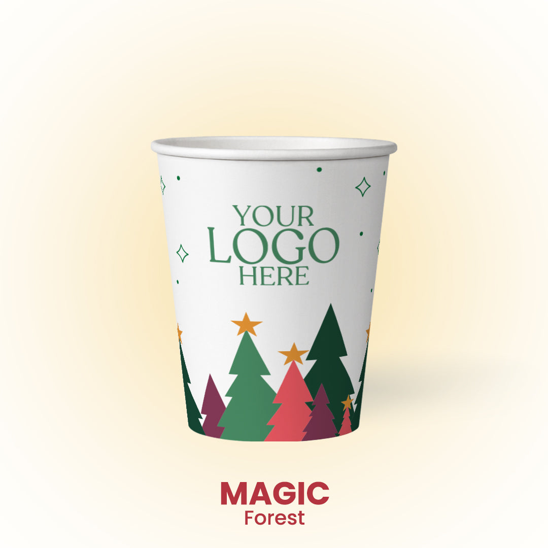 12 oz. Premium Multicolor Custom Printed Recyclable Paper Cup | THE CUP ...