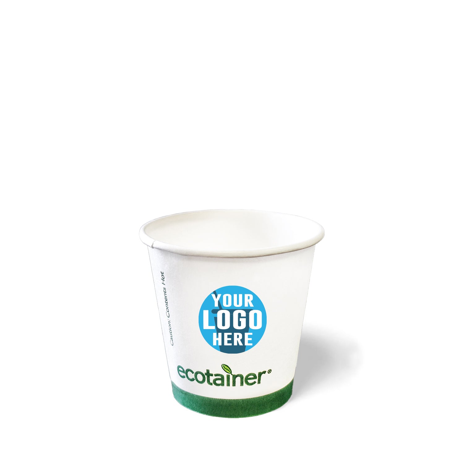 4 oz. Custom Printed Compostable Paper Cup | THE CUP STORE