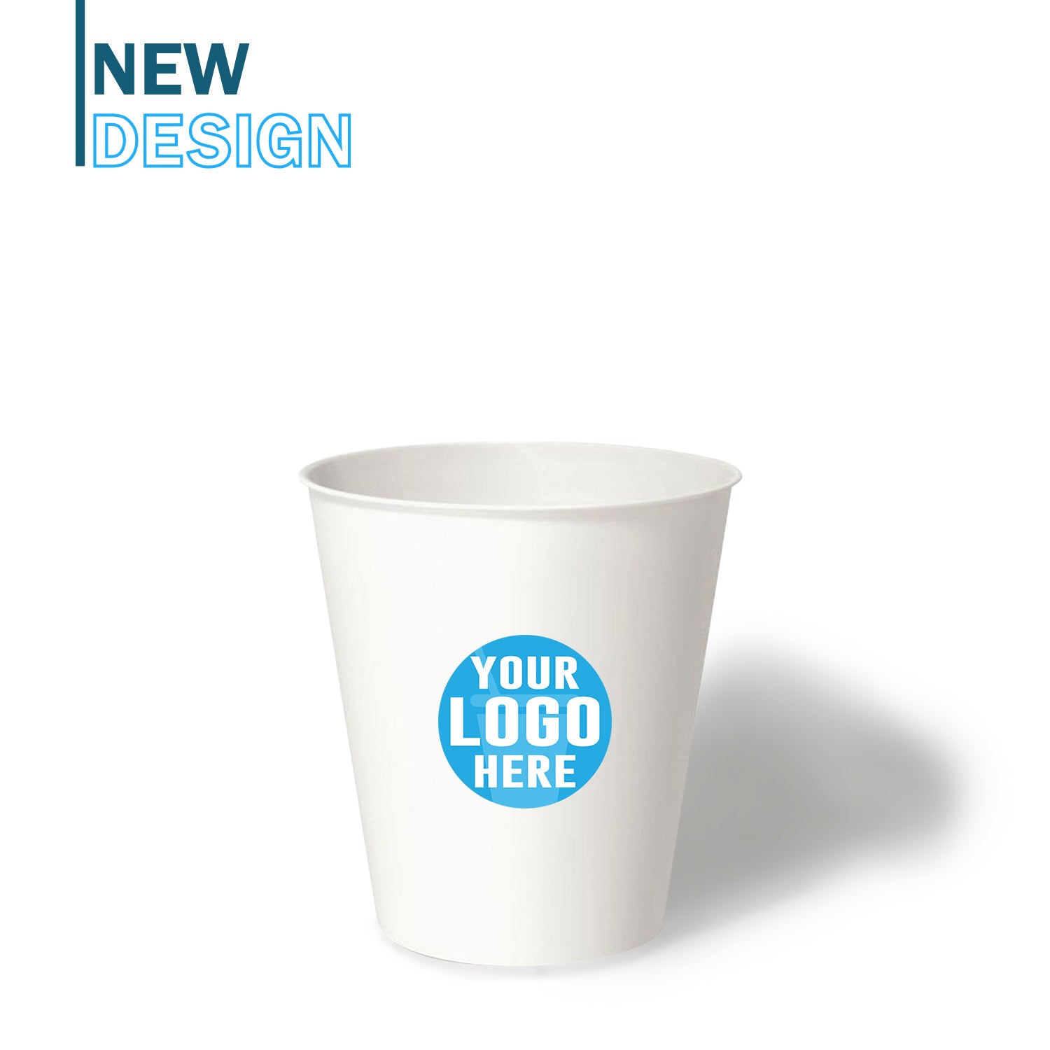 Double Wall Paper Cup 8oz from CupPrint - custom printed in the USA!