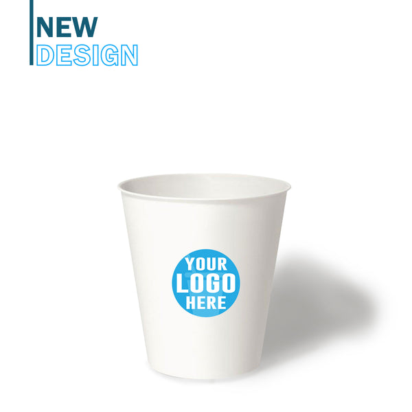 10 oz. Custom Printed Recyclable Paper Cup - THE CUP STORE