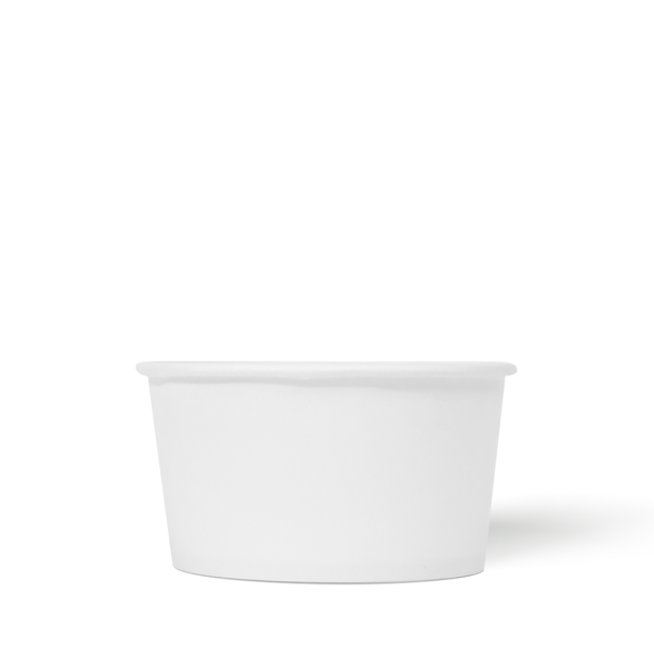 6 oz. Blank Recyclable Paper Food Container - PC-108 - THE CUP STORE