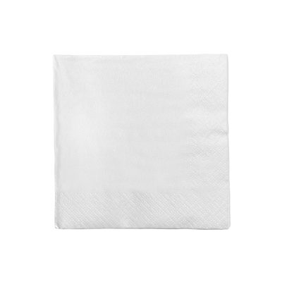 Blank Premium 3-PLY White Lunch Napkin