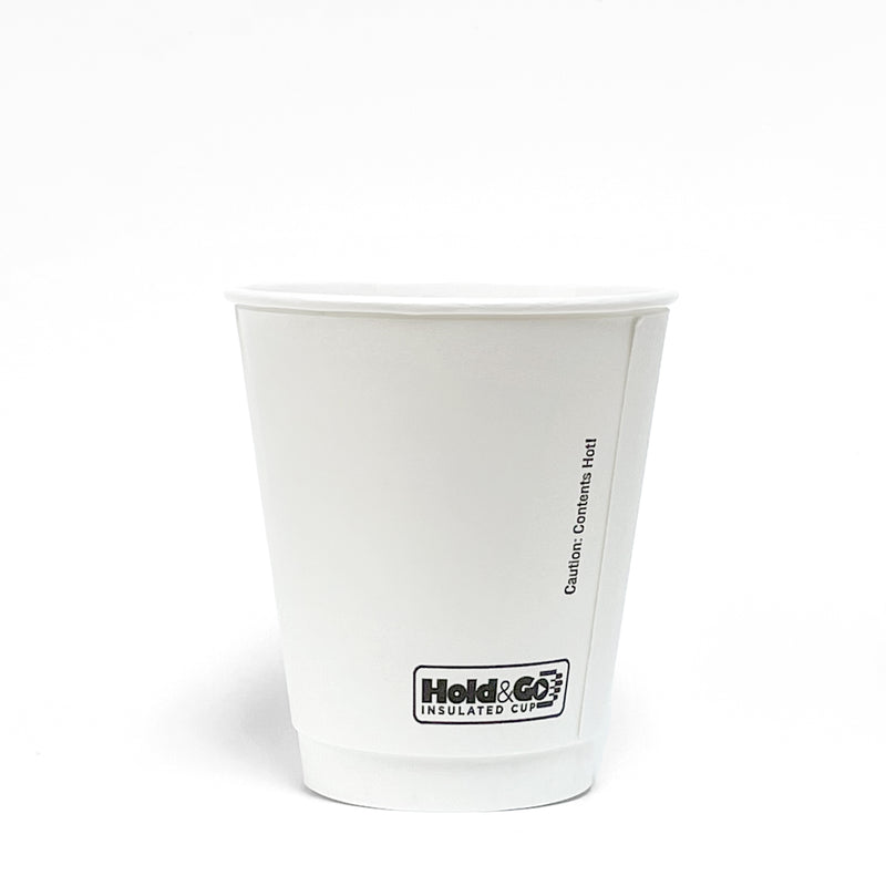 12 oz. Blank Recyclable Double Walled Paper Cup - THE CUP STORE