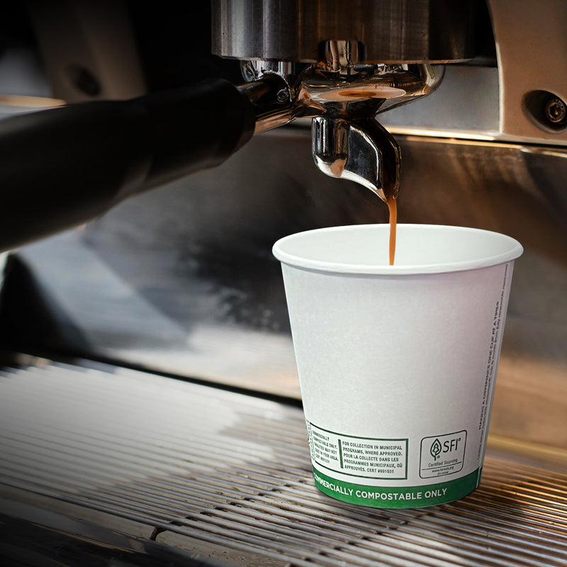 10 oz. Blank Compostable Paper Cup