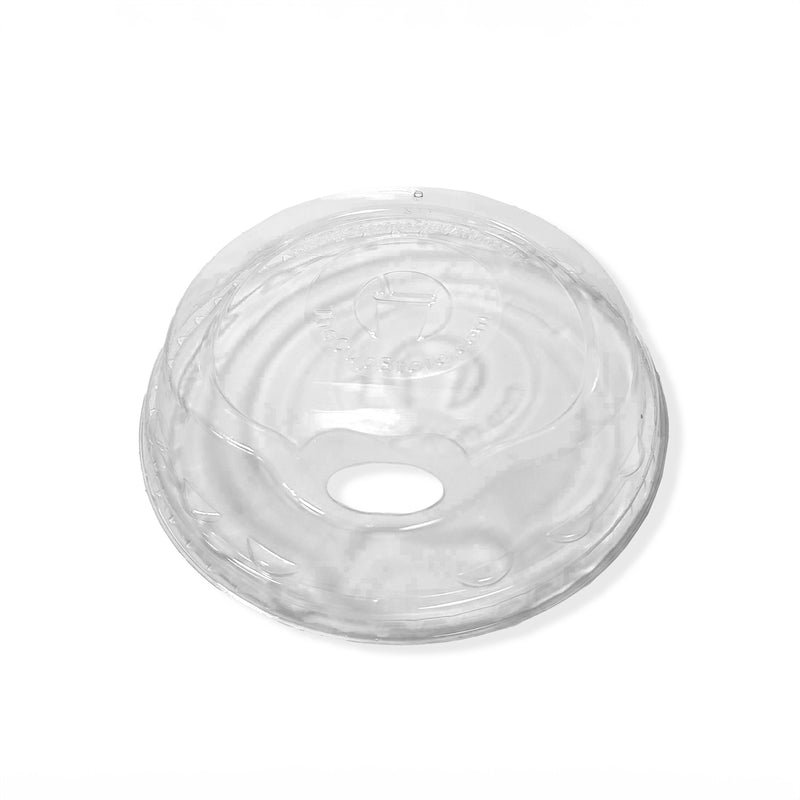 Strawless Sip Lid For 9/12/16/20/24 oz. Recyclable Plastic Cup 100/Pack