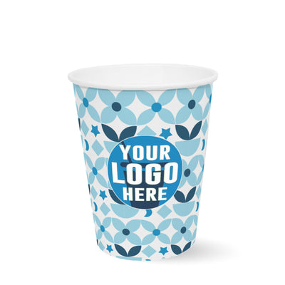 12 oz. High Volume Full Wrap Custom Printed Recyclable Paper Cup