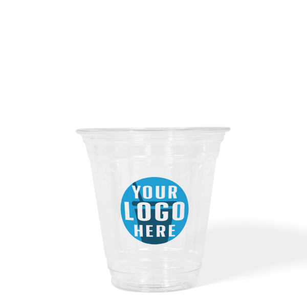 12 oz. Custom Printed Recyclable Plastic Cup 1000/Case