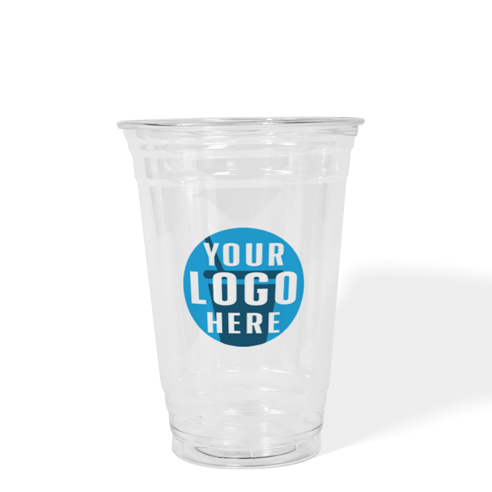 20 oz. Custom Printed Recyclable Plastic Cup 1000/Case