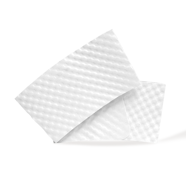 Blank White Coffee Sleeve - JJ-WHITE - THE CUP STORE