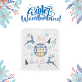 Holiday Regular Paper Sandwich Bag – Custom Winter Wonderland