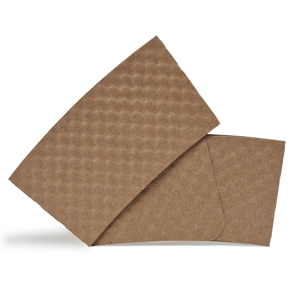 Blank Kraft Brown Coffee Sleeve - THE CUP STORE