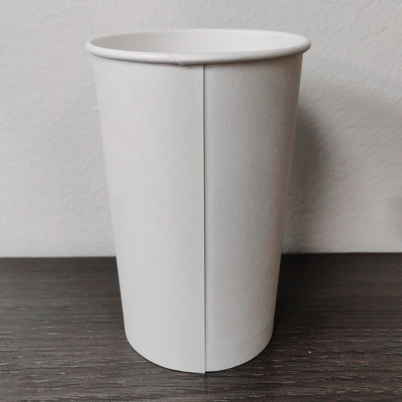 16 oz. Blank Recyclable Paper Cup - THE CUP STORE