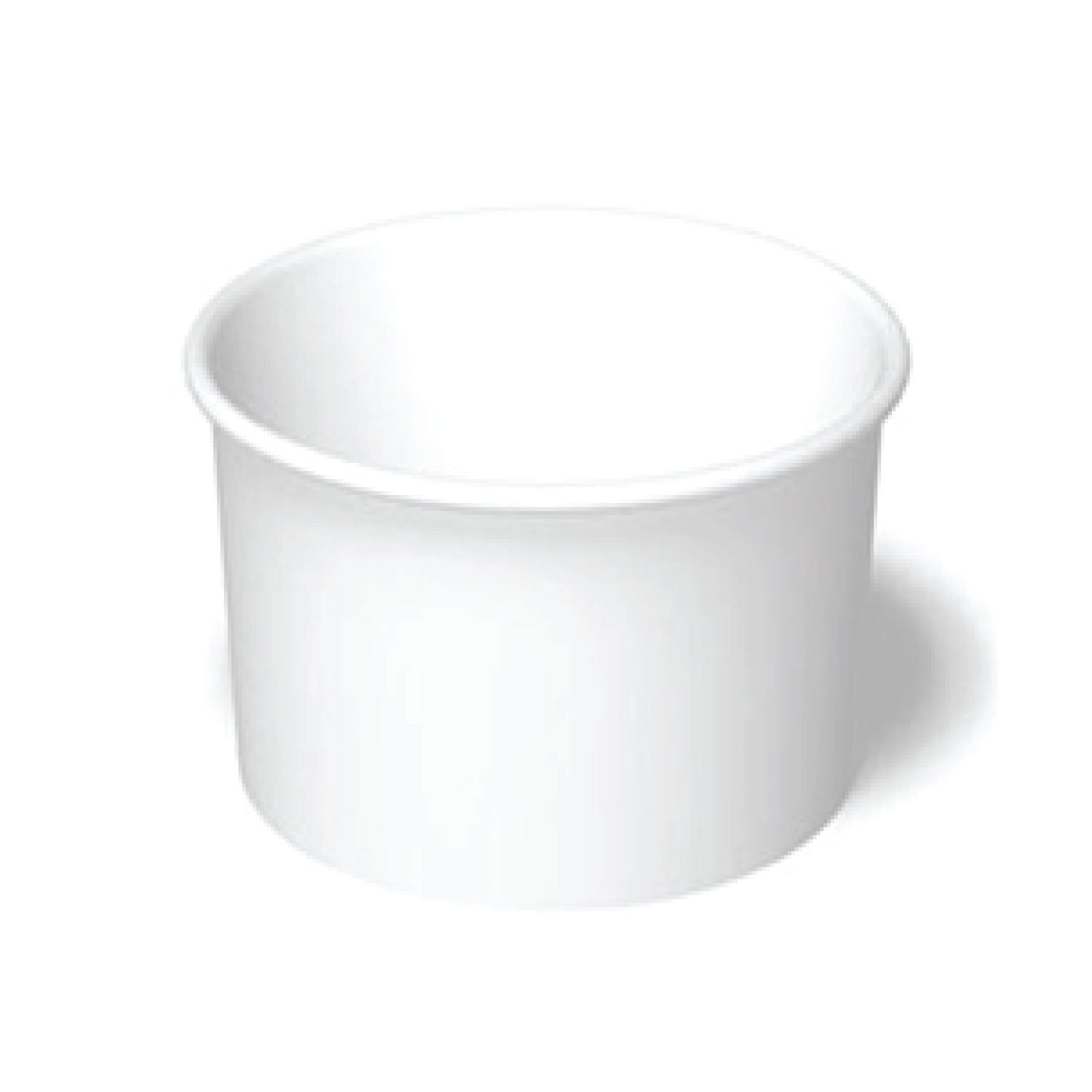 Paper Food Containers - 16oz Food Containers - White (112mm) - 1000 ct