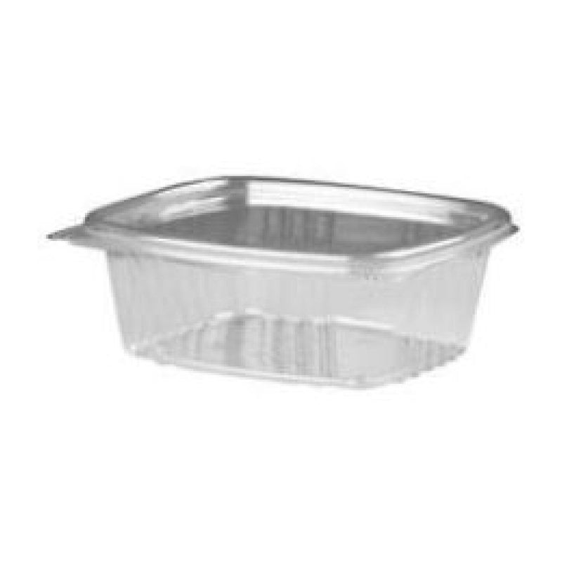 16 oz. Plastic Hinged Food Container - THE CUP STORE