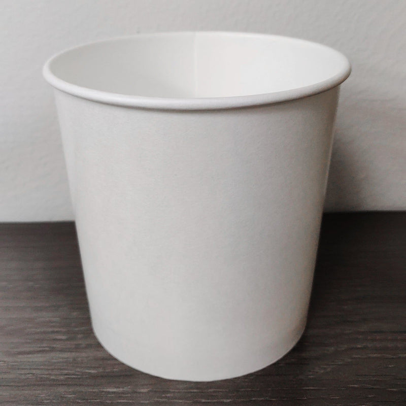 24 oz. Blank Recyclable Paper Food Container - THE CUP STORE